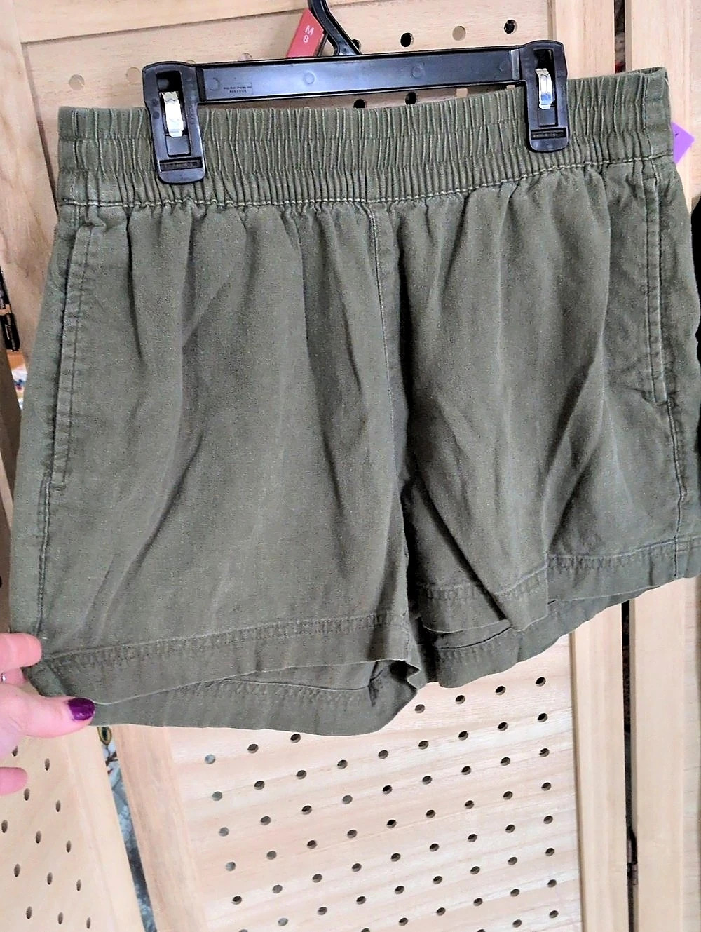 Old Navy High-Waisted Linen-Blend Pull-On Shorts -- 3.5-inch inseam Cargo